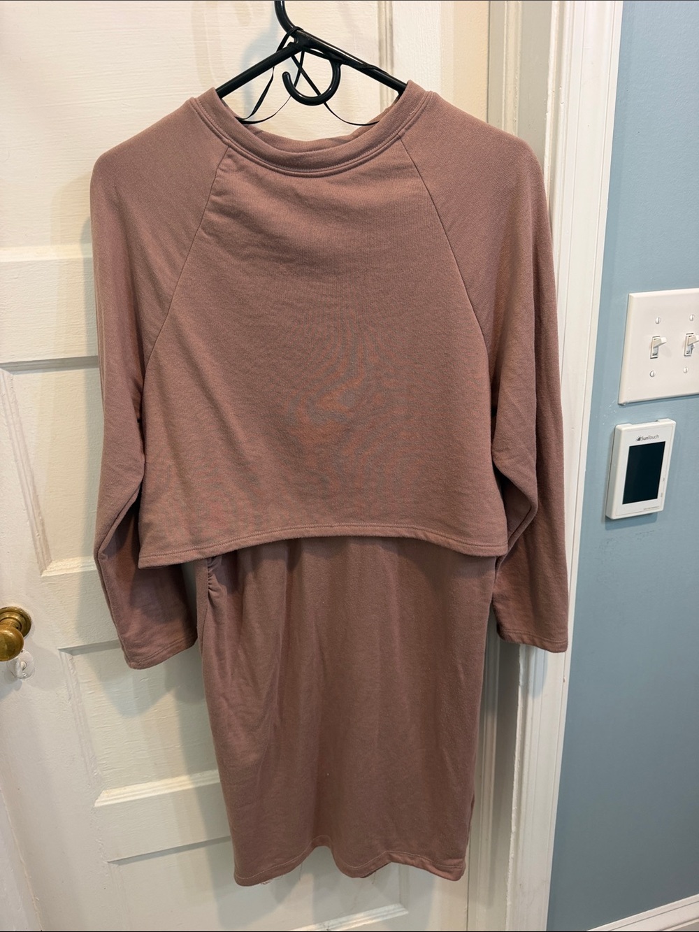 H&M Maternity Mauve Nursing Dress, Sz S
